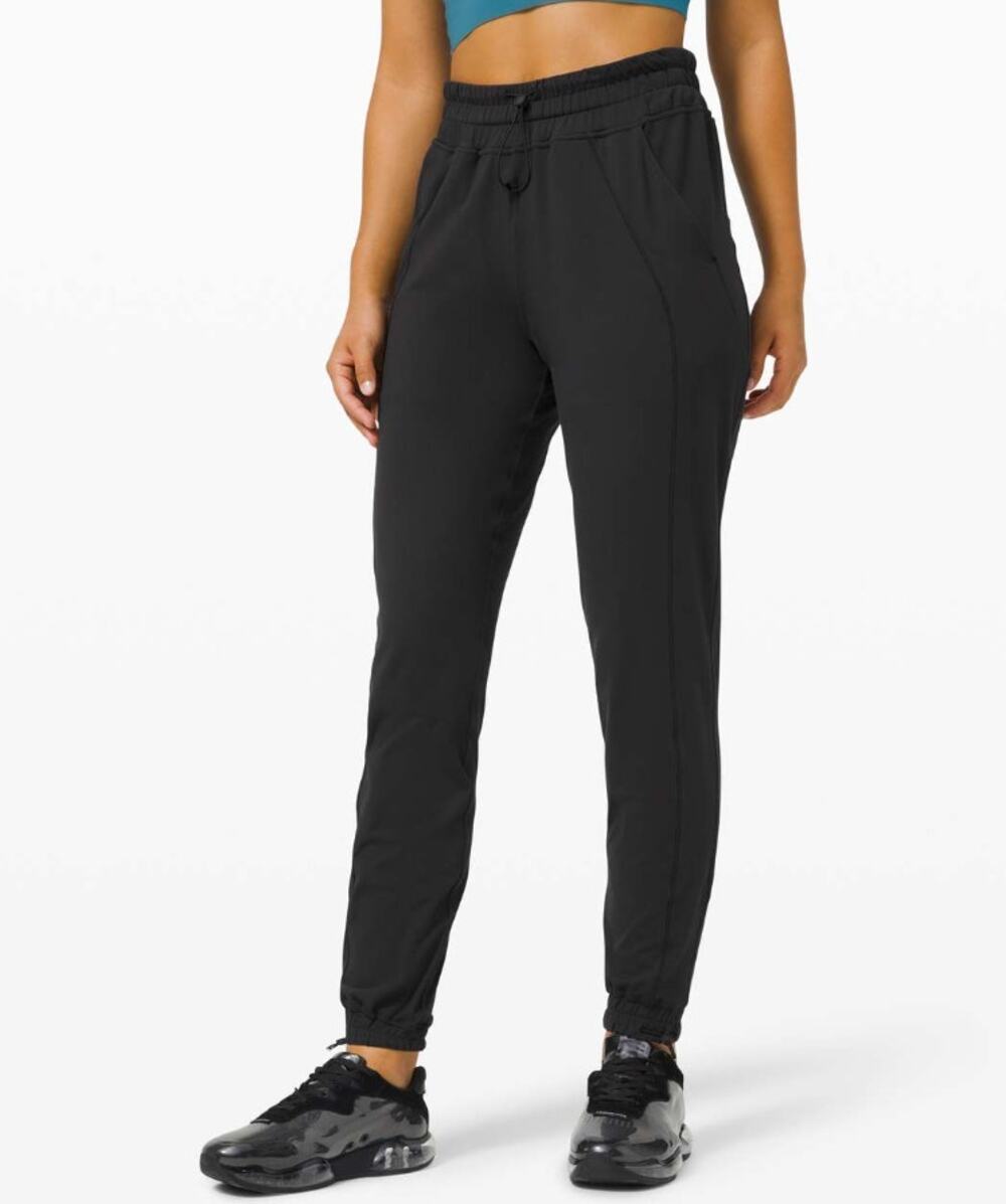 Lululemon Ready to Rulu High Rise Jogger Pants Womens Sz 0 Black Activewear $108